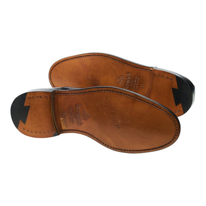 '4490' Black Leather Oxford UK 7.5