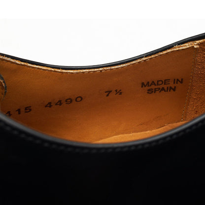 '4490' Black Leather Oxford UK 7.5