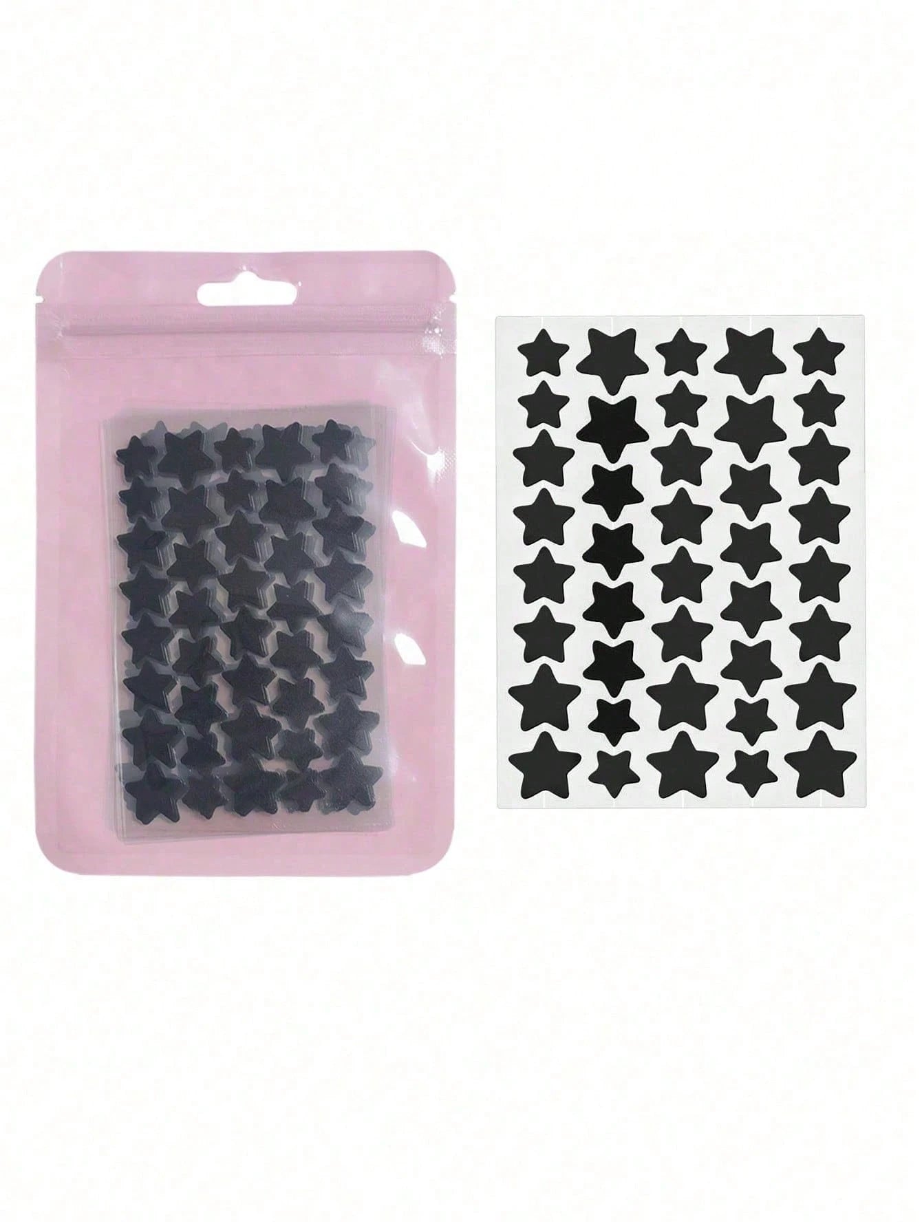 480/1200pcs Pink, Black, White, Blue, Purple, Green Star Pattern E-Star Face Stickers, Essential For Photography, Face Painting, Suitable For Various Parties, Gatherings And Entertainment Activities.