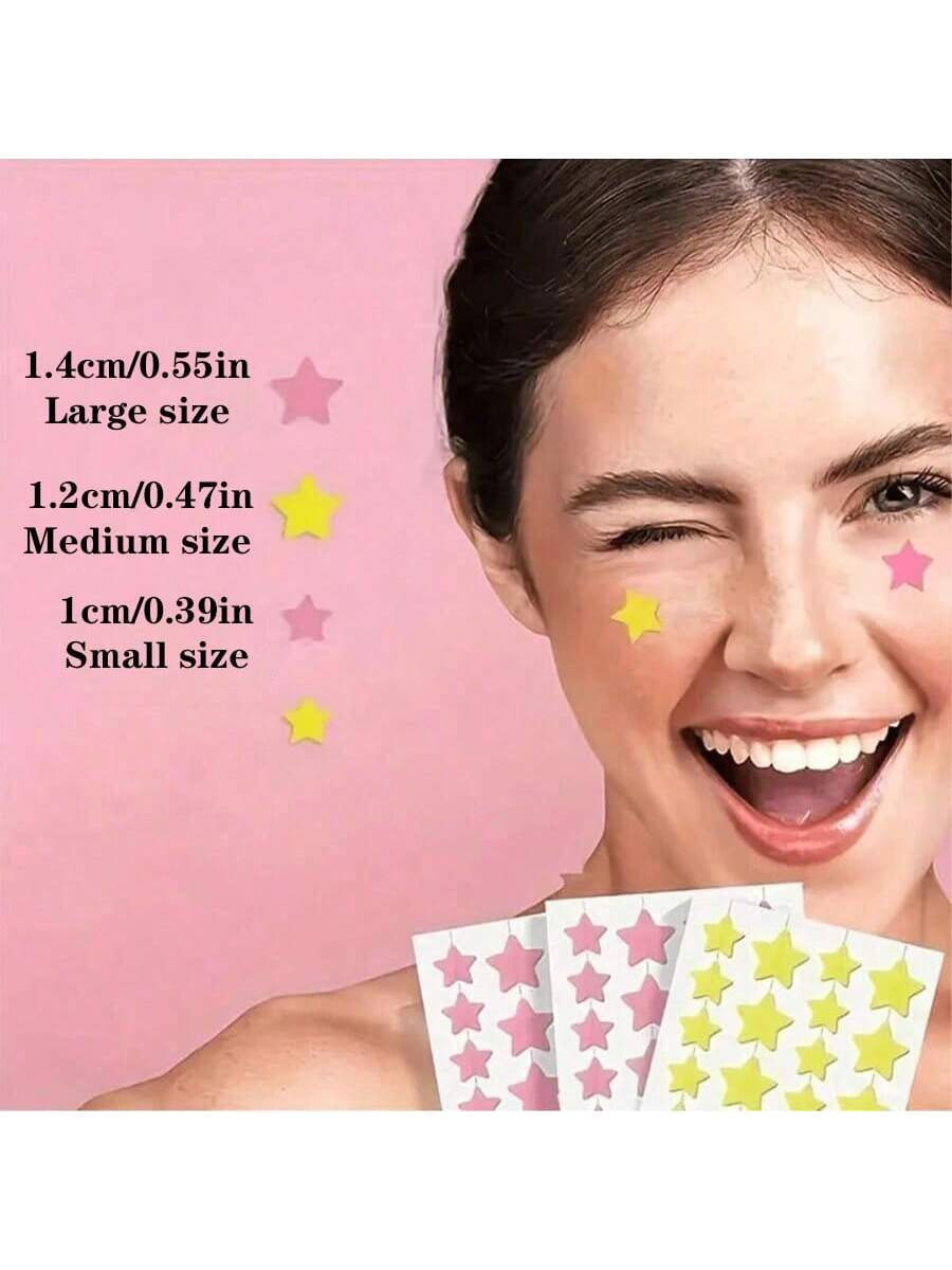 480pcs/12 Sheets, 240pcs/6 Sheets, 40pcs/1 Sheet, Face Star Stickers, Halloween Decorative Stickers, Christmas Decorative Stickers, Pentagram Stickers, Colorful Decorative Stickers, For Party Holiday