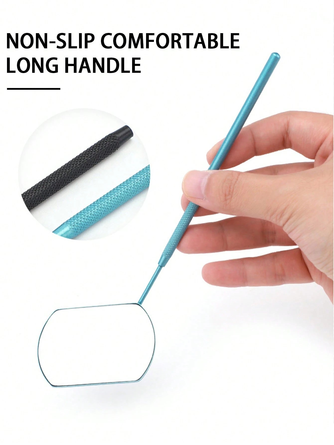 4pcs/2pcs/1pc Stainless Steel Multi-Function Eyelash Inspection Mirror, Makeup Mirror- Eyelash Extension Tool, Makeup, Room Decor, Vanity, Travel, Bedroom, Makeup Accessories, Mini Mirror, Portable M