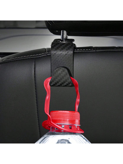 4pcs/2pcs/1pc Sturdy Car Hooks, Hidden Multi-Function Storage Hooks For Backseat, Thick Design