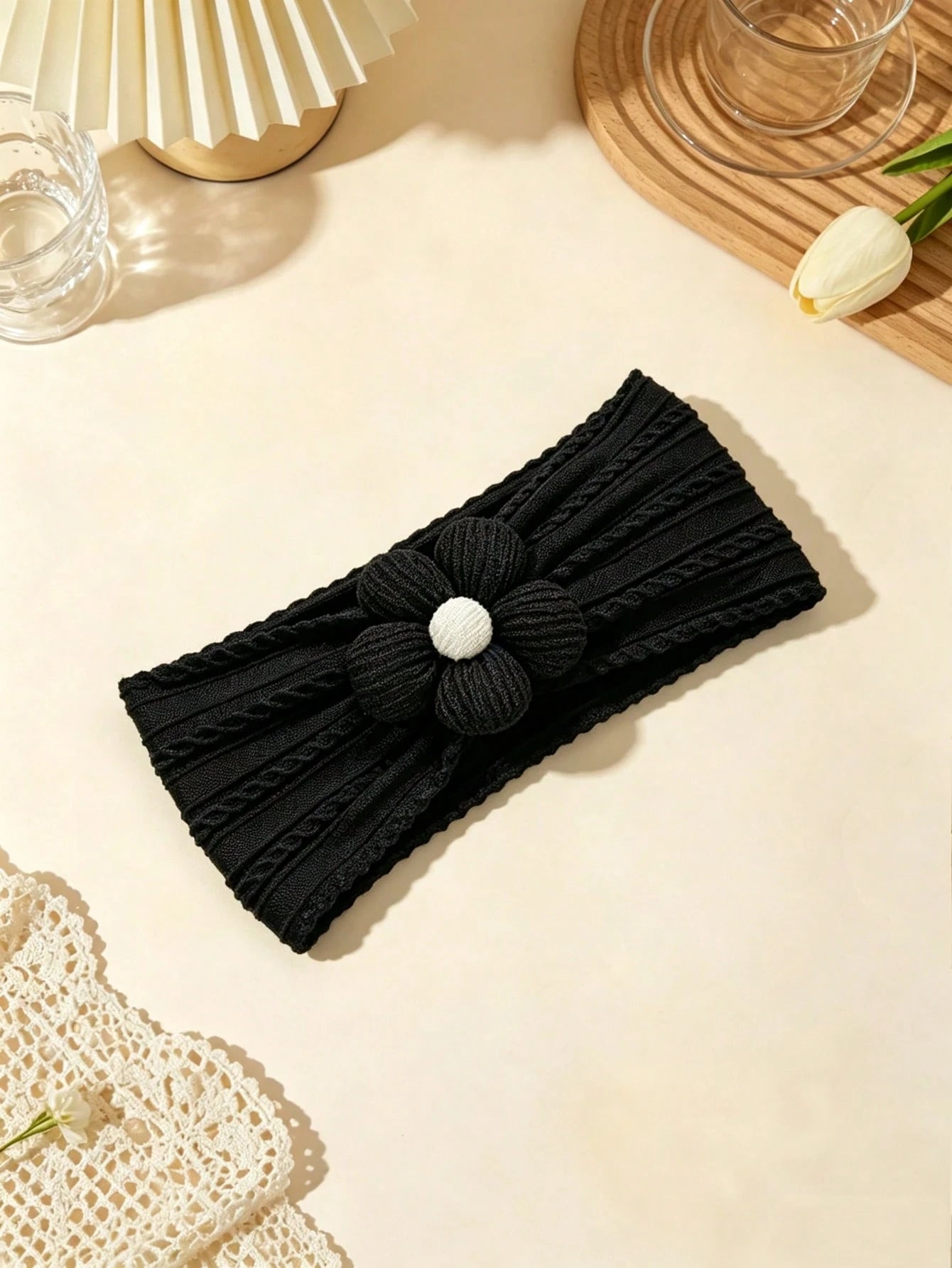 4pcs/Pack Multicolor Soft Elastic Baby Headbands, Breathable, Suitable For All Seasons, Perfect Gift And Photo Prop
