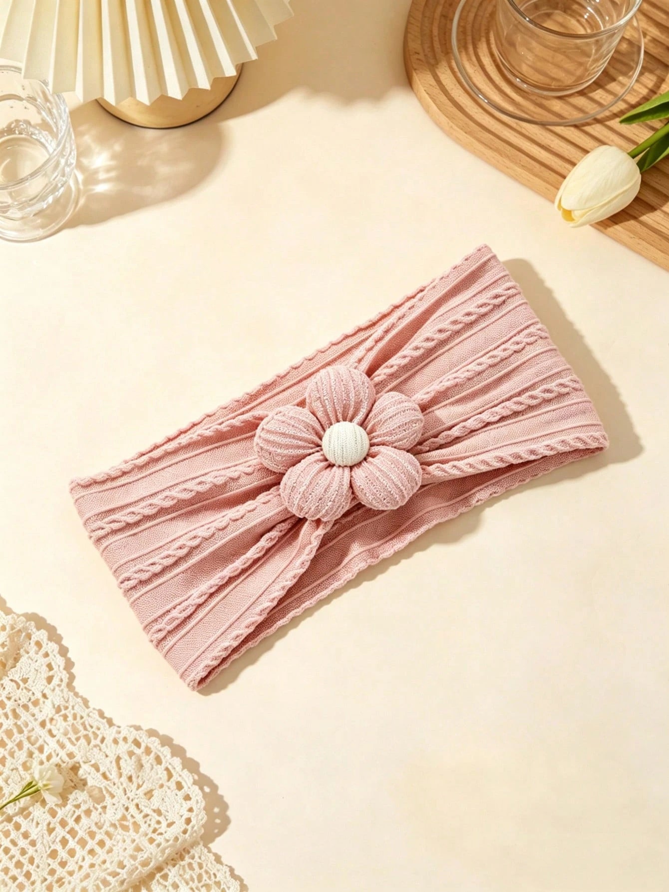 4pcs/Pack Multicolor Soft Elastic Baby Headbands, Breathable, Suitable For All Seasons, Perfect Gift And Photo Prop