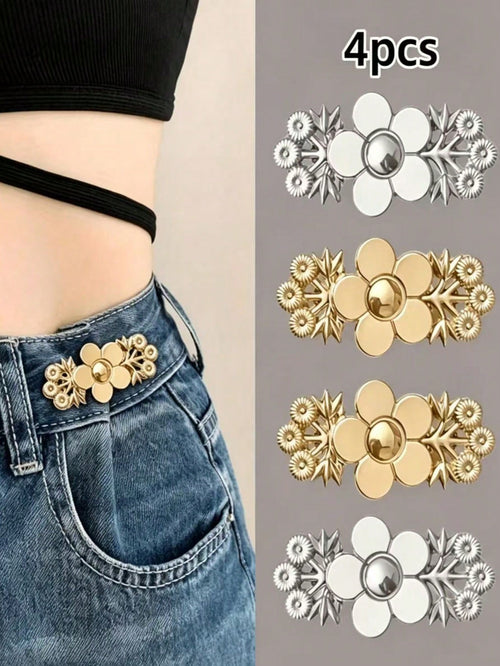 4pcs Seamless Waist Shaping Jumpsuit