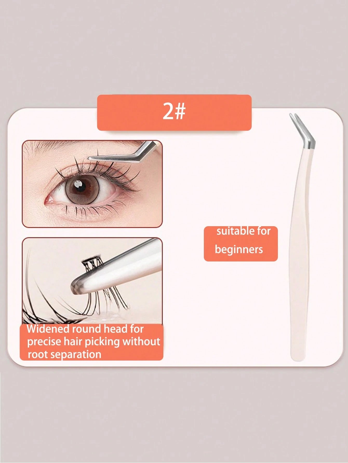 4pcs Set Eyelash Curler, Stainless Steel Tweezers, Curved Tweezers, Beauty Eyelash Extension Tools, Precision Eyelash Tweezers For Craft, Sticker Tweezers, Suitable As Gift And Decoration, Can Be Used
