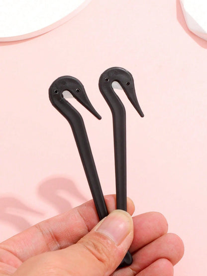 4Pcs Topsy Tail Hair Tool Hair Looping Tool Braiding With Rat Tail Comb, Ponytail Loop Hairs Bands Remover Cutter Fast Hairs Styling Accessories