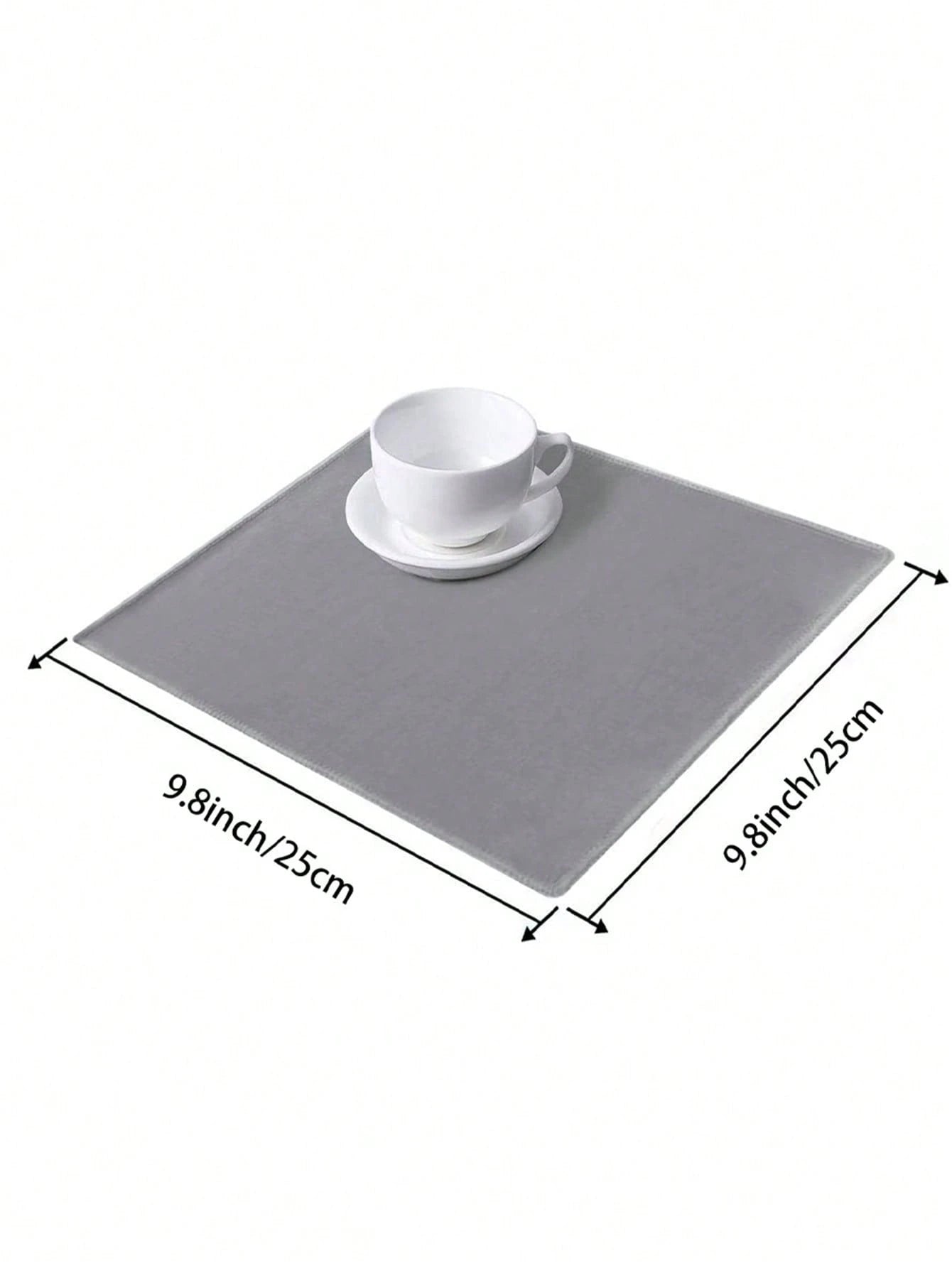5/10/ 15-Kitchen Towels, Microfiber Light Gray Cleaning Cloth Set, Absorbent Soft Stain Removal Cloth For Cleaning Glass, Cooking Table, Pot, Bowl, Faucet, Range Hood, Car Wipe Cleaning Cloth, Kitchen