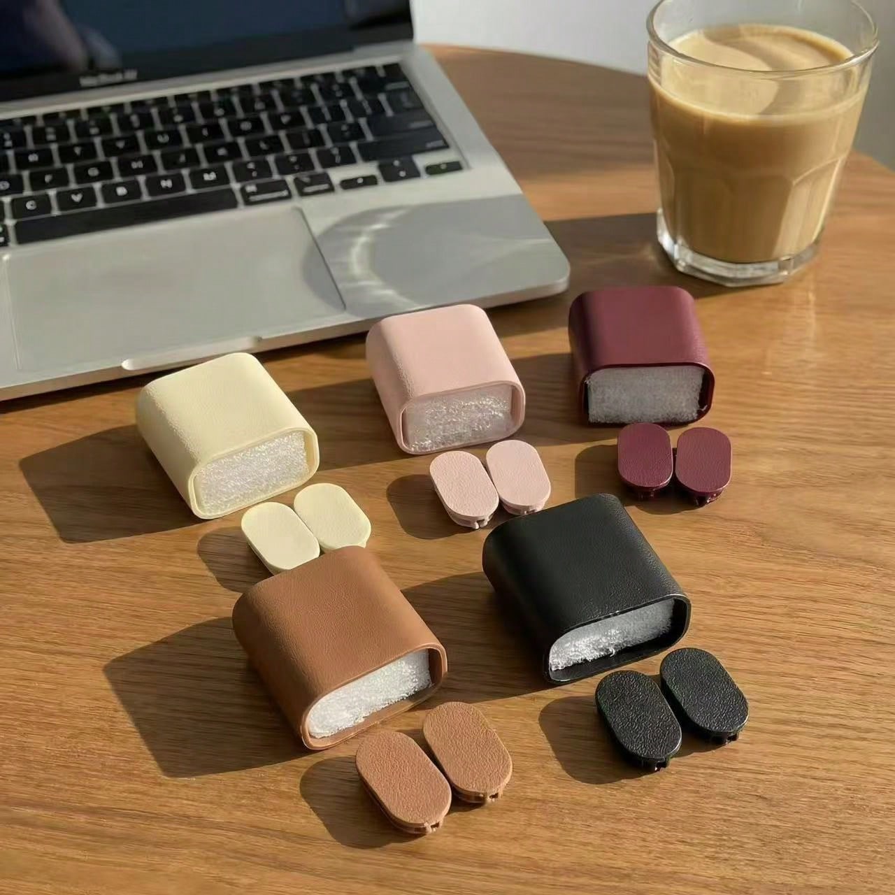 5-In-1 Leather Charging Adapter Protector Case Set, Compatible With Apple 20W/18W Charger, Suitable For IPhone 16 Pro Max/15/14/13/12/11, Dust-Proof And Anti-Drop, Minimalist Premium Design