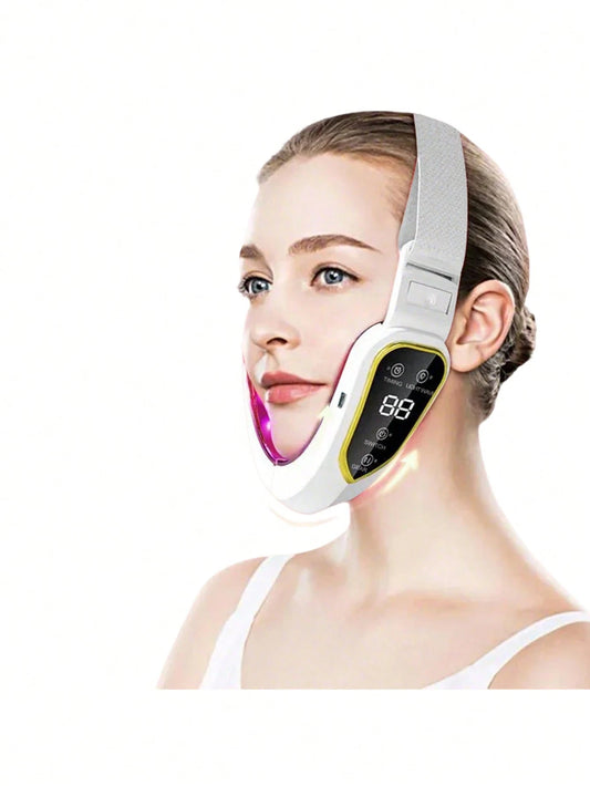 5-Mode 12-Level Intensity Double Chin Remover, Smart Skin Lifting & Tightening, 300mAh Battery Capacity, Women Skincare