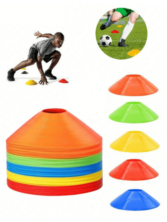 50/25/10/1 Soccer Training Marker Discs, Essential For Beach Games, Sports Training Equipment, The Perfect Gift For Sports Enthusiasts.