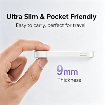 5000mAh Magnetic Power Bank, Slim Wireless Portable Charger With Fast Charging, MagSafe Compatible Battery Pack For IPhone 17/16/15/14/13/12 Series, Travel Charger