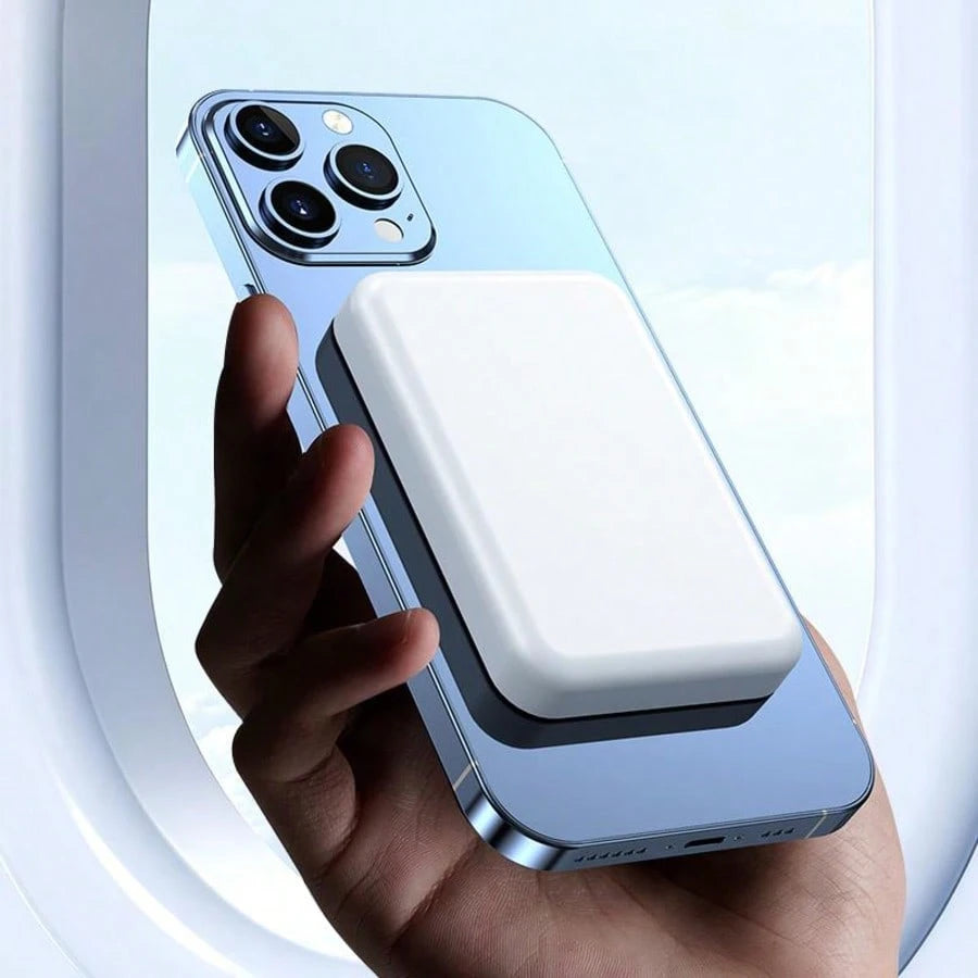 5000mAh Magnetic Power Bank, Slim Wireless Portable Charger With Fast Charging, MagSafe Compatible Battery Pack For IPhone 17/16/15/14/13/12 Series, Travel Charger