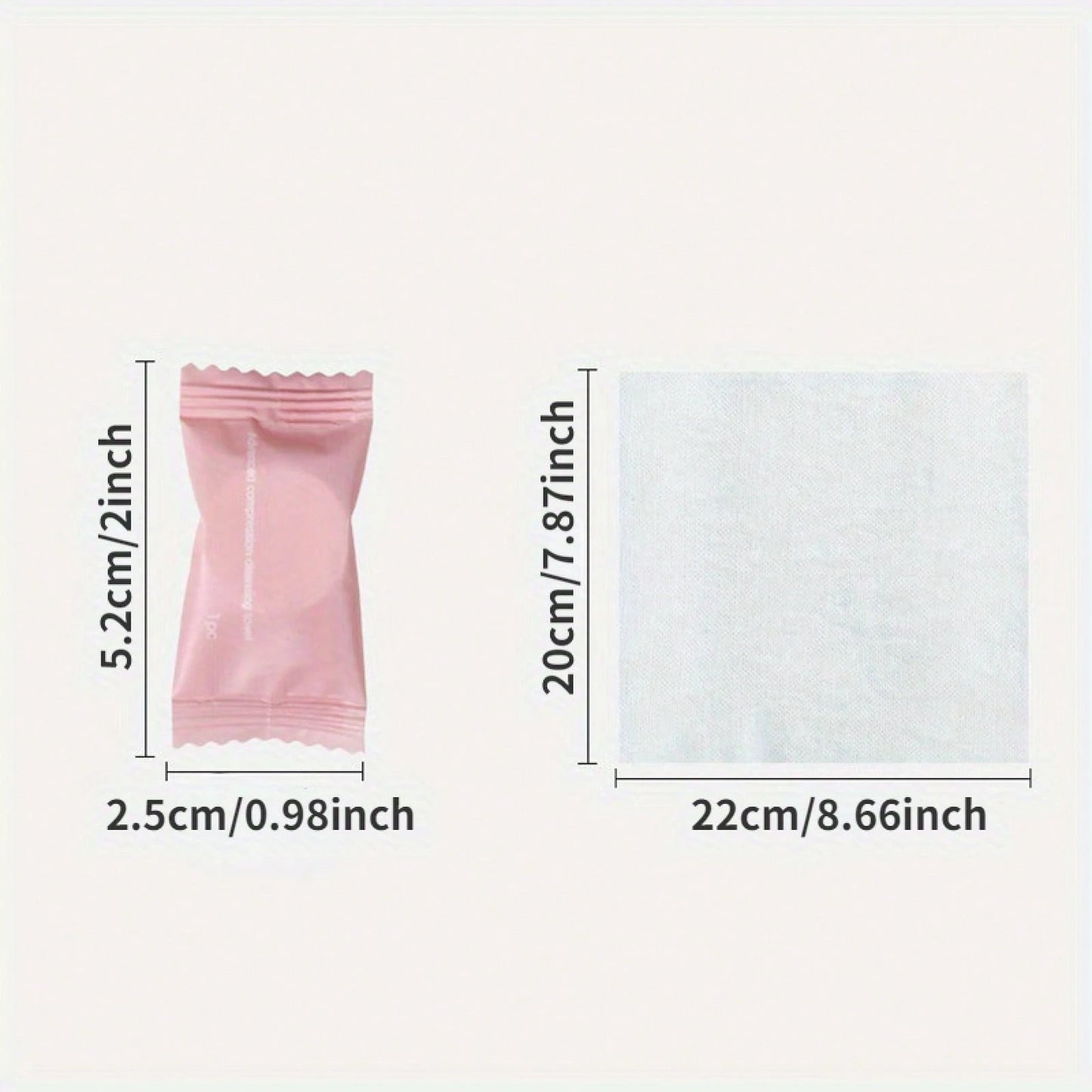 50pcs Disposable Towels Compressed Portable Travel Non-Face Towels Water Wet Wipes Outdoor Moist Tissues Candy Towels