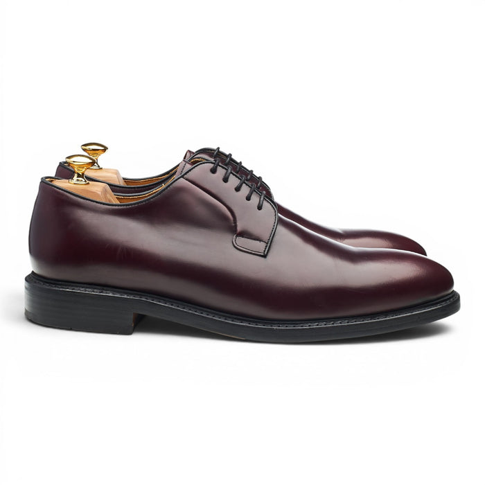 '5768' Burgundy Leather Derby UK 11