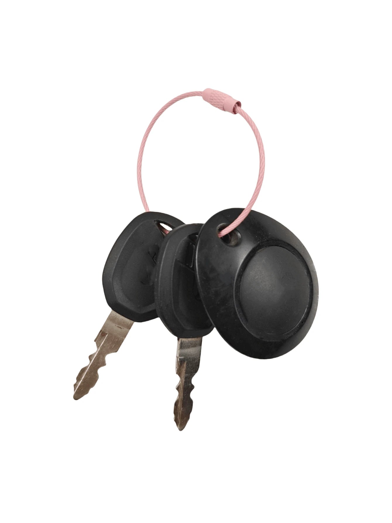 5pcs Metal Cable Keychain Holder, Suitable For Travel, Work, Key Organization, Easy Access And Hanging On Luggage, Multi-Purpose, Durable, Anti-Lost