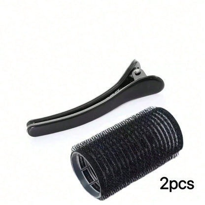 6/4/2/1pc Self-Adhesive Hair Roller Set, Salon Hair Curler Set, Suitable For Medium To Short Hair, Self-Fixing Hair Roller Set, Heatless Hair Curler Set With Clips