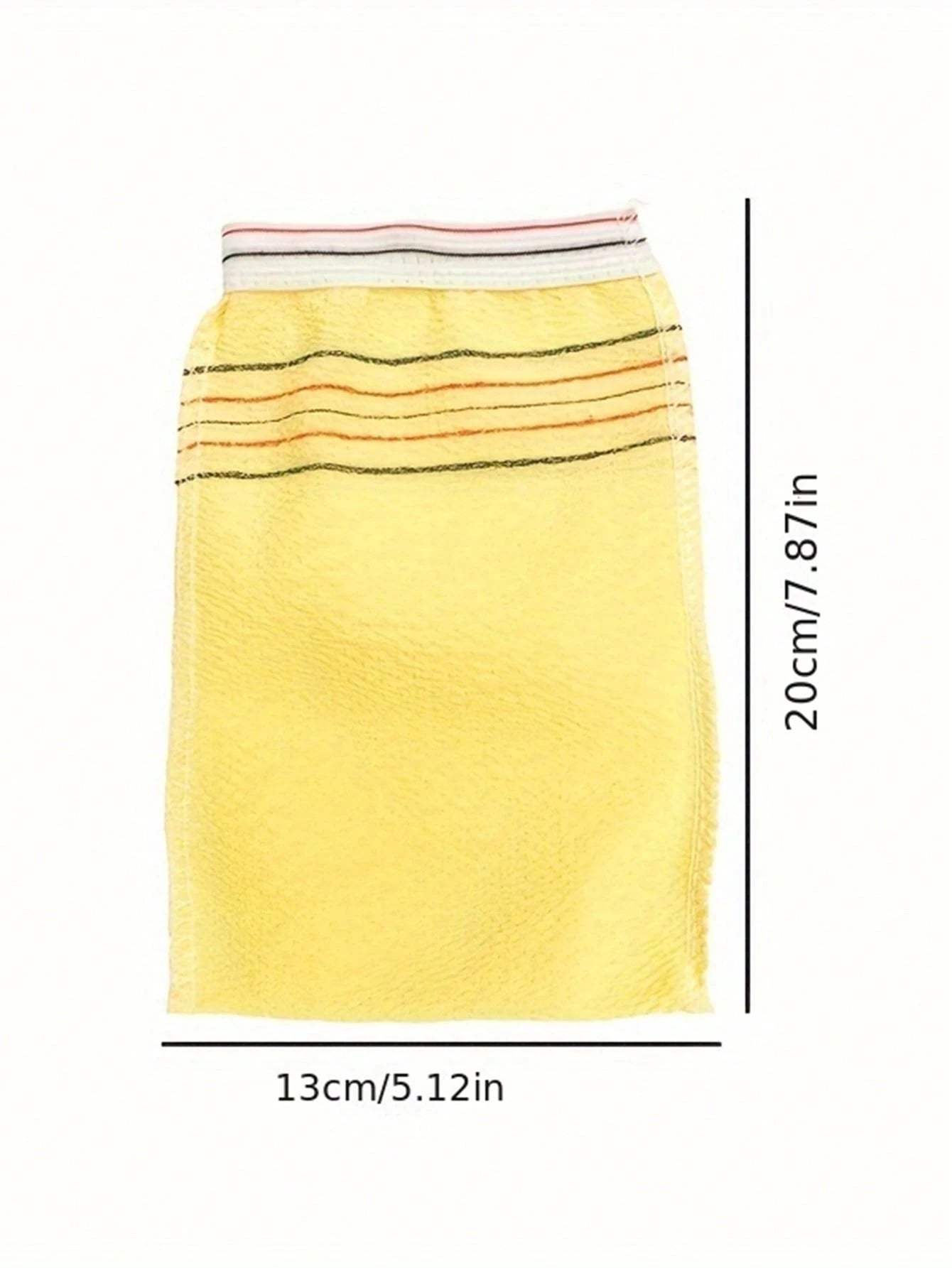 6 Piecess Single Layer Double Sided Bath Towel Hotel Bath Towel Sauna Bathing Bath Glove Back Scrub Mud And Ash, Household Bath Towel, Exfoliating Shower Glove And Towel, Massage And Body Scrub, Body