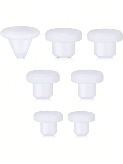 7-12pcs Belly Button Plugs, Post-Abdominoplasty Umbilical Shaping Device, Post-Abdominoplasty Umbilical Trainer, Post-Abdominoplasty Silicone Umbilical Shaping Device