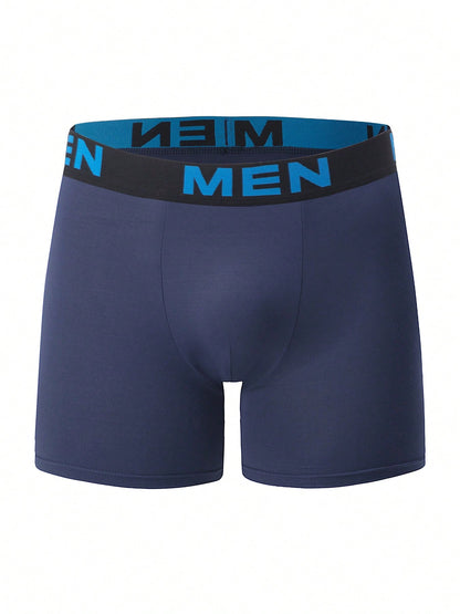 7pcs/Pack Teen Boy Mid Waist Square Cut Briefs