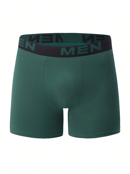 7pcs/Pack Teen Boy Mid Waist Square Cut Briefs