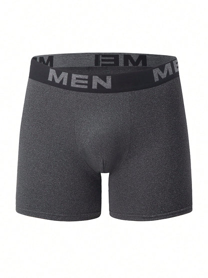 7pcs/Pack Teen Boy Mid Waist Square Cut Briefs