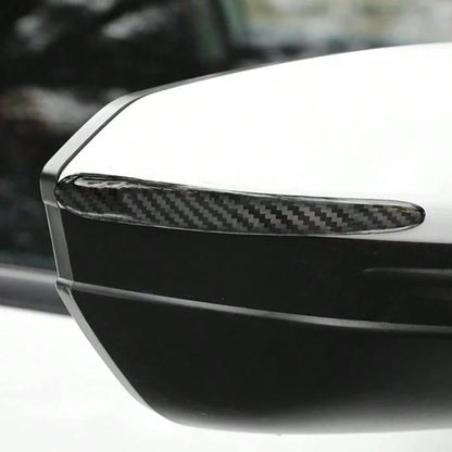 8pcs Carbon Fiber Door Bowl Handle Protective Stickers, Anti-Scratch Horizontal Stickers, Car Door Bowl Stickers, Universal Exterior Door Bowl Stickers, Handle Stickers, Fit For All Car Models