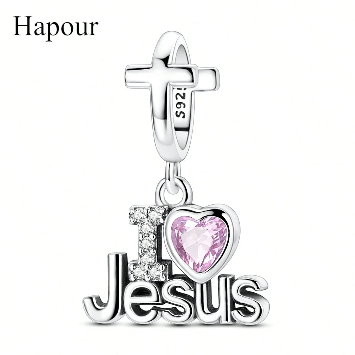 925 Sterling Silver Holy Light Jesus With Fish Charms Pendant Fit Bracelet Necklace Fine DIY Beads Luxury Blessing Cross Charms Jewelry Women Gift