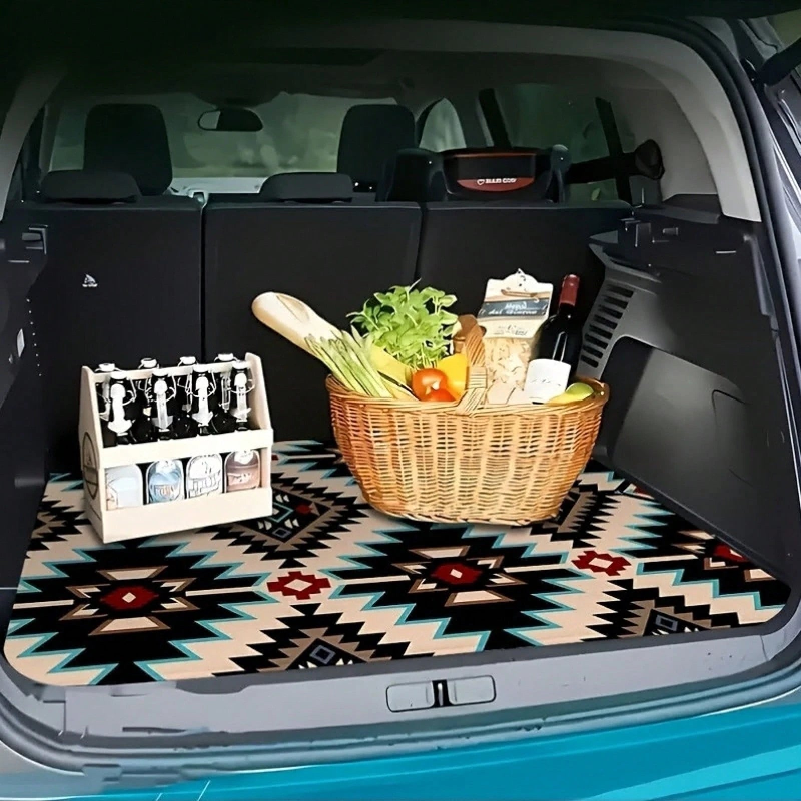 A Classic Vintage Trunk, Compatible With Any Car Model, And Long-Lasting Car Accessory, Trunk Embellishment Throughout Year