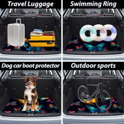 A Classic Vintage Trunk, Compatible With Any Car Model, And Long-Lasting Car Accessory, Trunk Embellishment Throughout Year