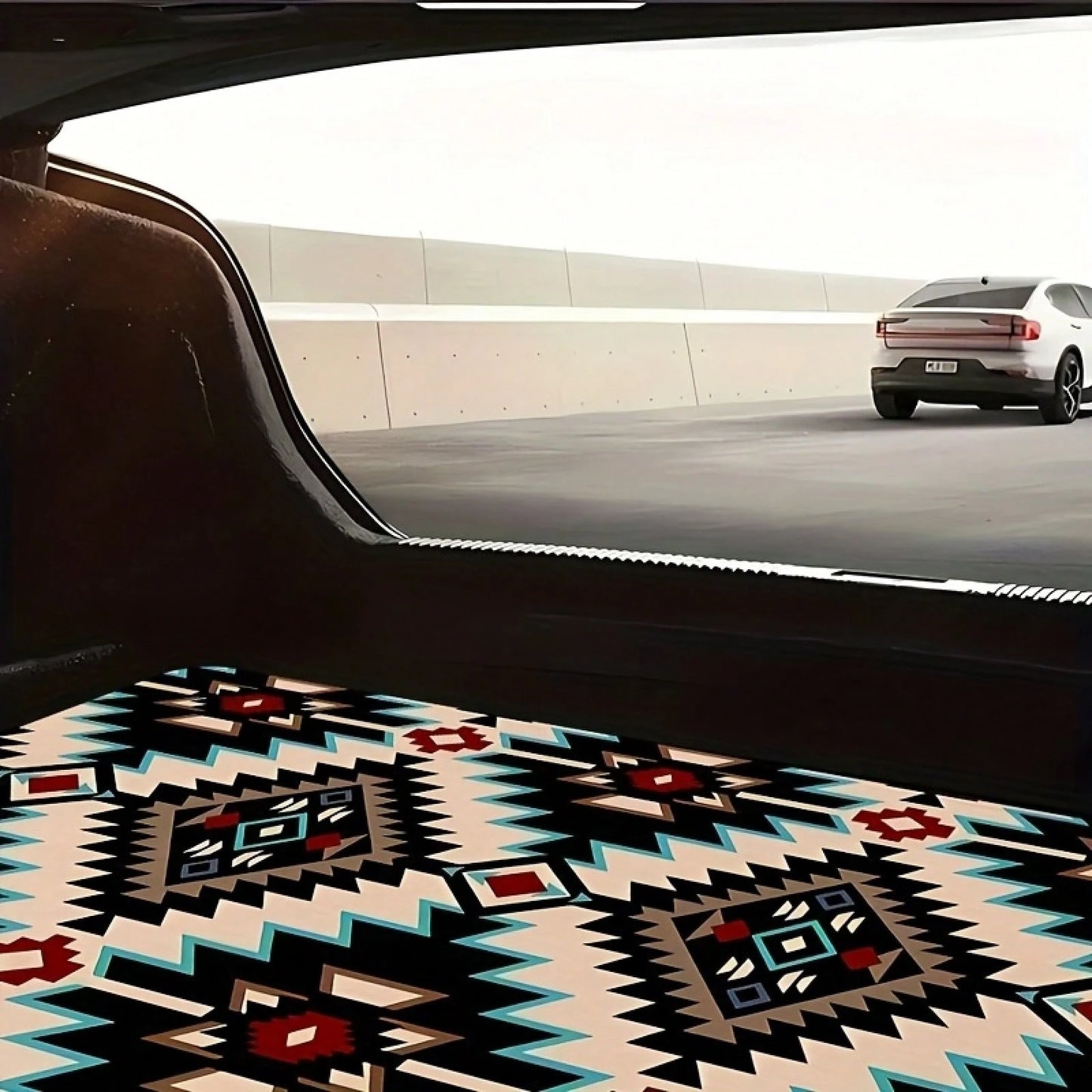 A Classic Vintage Trunk, Compatible With Any Car Model, And Long-Lasting Car Accessory, Trunk Embellishment Throughout Year