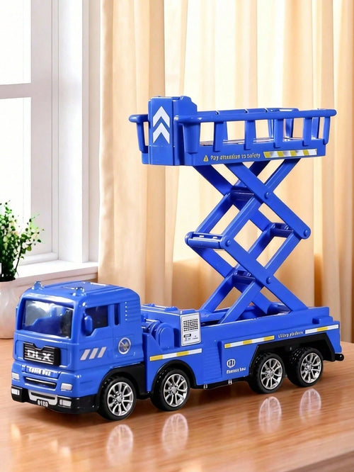 A Set Of Alloy Engineering Vehicle Model Toys-Excavators, Tractors, Engineering Toys, Boy Birthday Gifts, Children's Car Toys, Toddler Toys, Beach Toys, Airplane Toys, Dinosaur Toys, Swimming Pool Toy