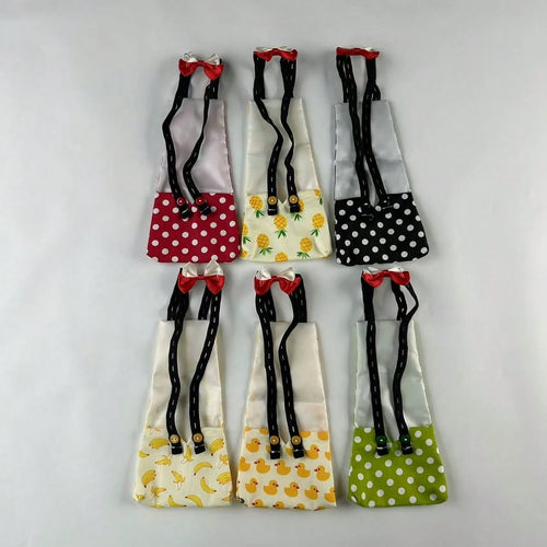 Adjustable Bowknot Duck Design Pet Diaper, Non-Waterproof, Hand Washable