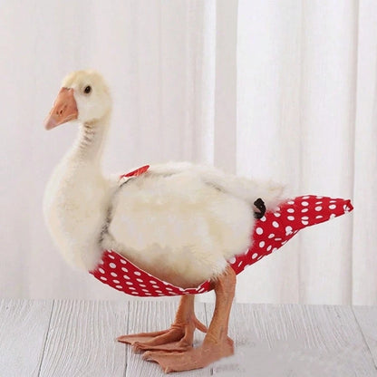 Adjustable Bowknot Duck Design Pet Diaper, Non-Waterproof, Hand Washable