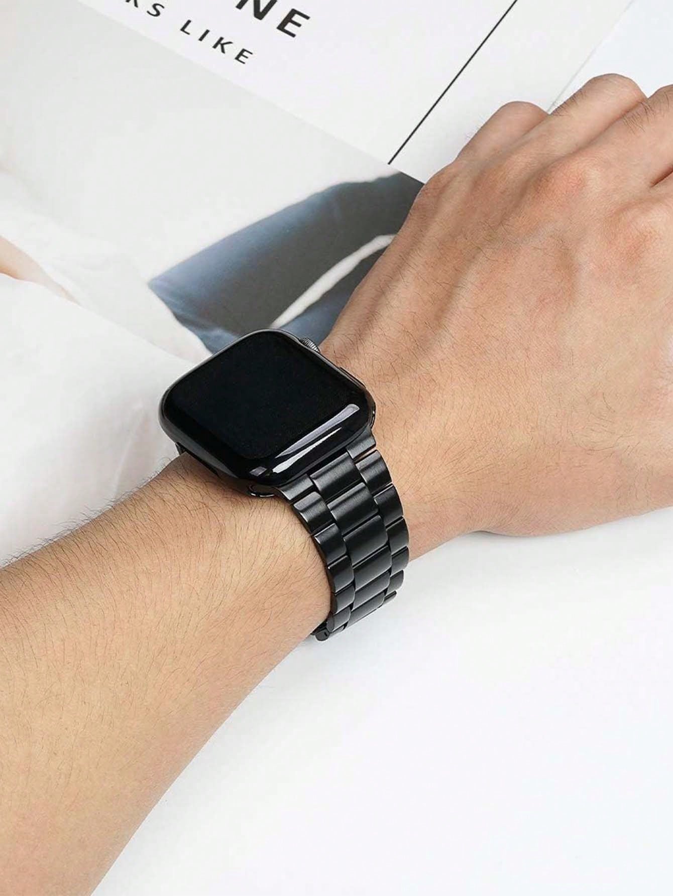 Adjustable Stainless Steel Metal Band + TPU Protective Case, Compatible With Apple Watch Ultra 3 2 1 Series 10/9/8/7/6/5/4/3/2/1, 38mm 40mm 41mm 42mm 44mm 45mm 46mm 49mm, Suitable For Men And Women