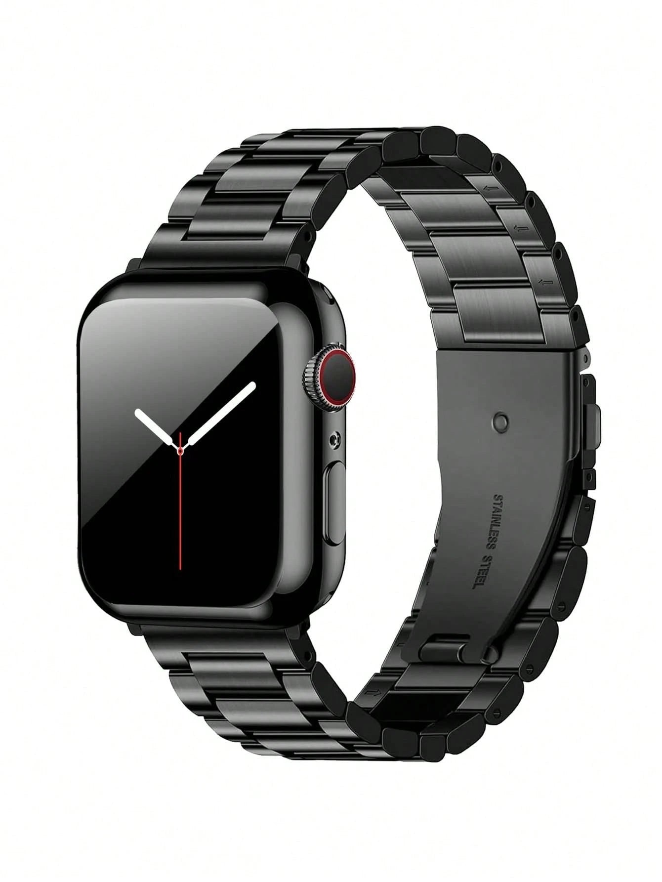 Adjustable Stainless Steel Metal Band + TPU Protective Case, Compatible With Apple Watch Ultra 3 2 1 Series 10/9/8/7/6/5/4/3/2/1, 38mm 40mm 41mm 42mm 44mm 45mm 46mm 49mm, Suitable For Men And Women