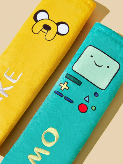 ADVENTURE TIME X Car Seat Belt Shoulder Cover, Soft Anti-Strangle Comfortable Model, Car Shoulder Pad, Universal Four-Season Use, Car Safety Shoulder Products