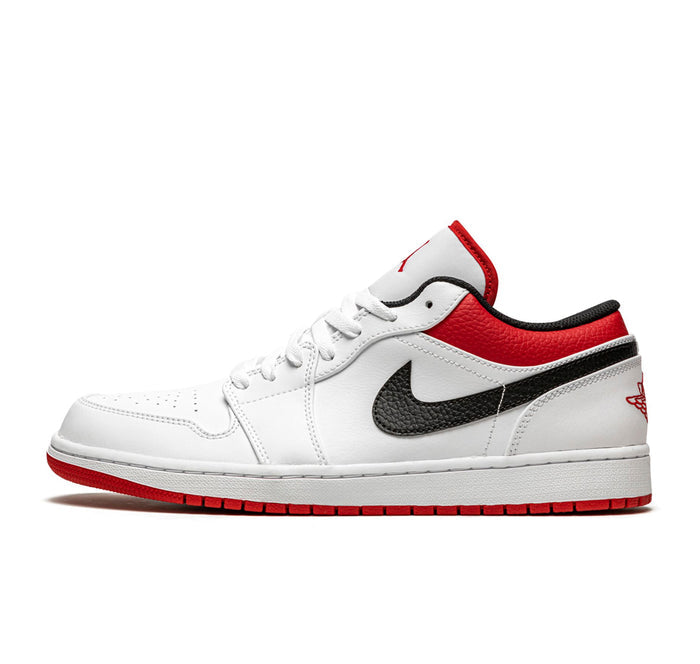 Air Jordan 1 Low "White University Red Black"