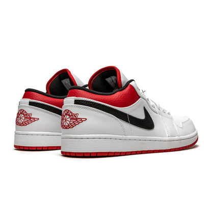 Air Jordan 1 Low "White University Red Black"