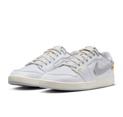 Air Jordan 1 Retro "AJKO Low Union White Canvas"