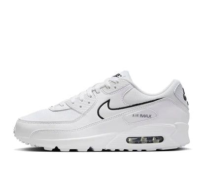 Nike Air Max 90 White Black Outlined Swoosh