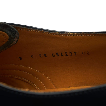 'Albert' Black Leather Oxford Brogues UK 8 G