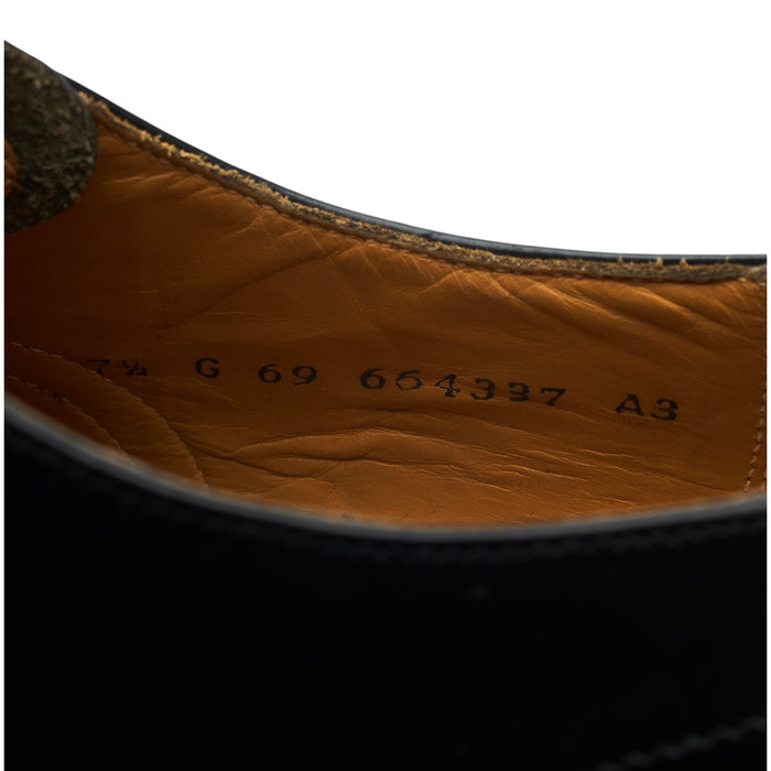 'Alfred' Black Leather Oxford Brogue UK 7.5 G