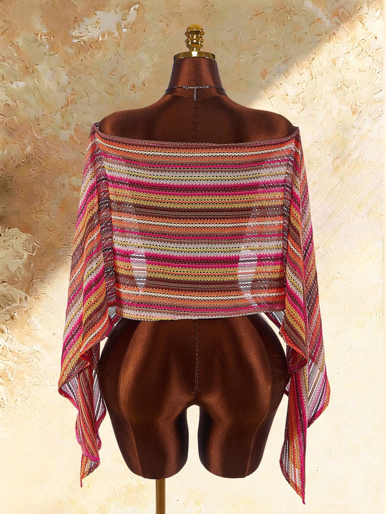 Amplova Women's One-Piece Cover-Up, Asymmetric Shoulder, Sexy Boho Avant-Garde, Suitable For Holiday Wear Swimwear Beach Swim Pink Summer