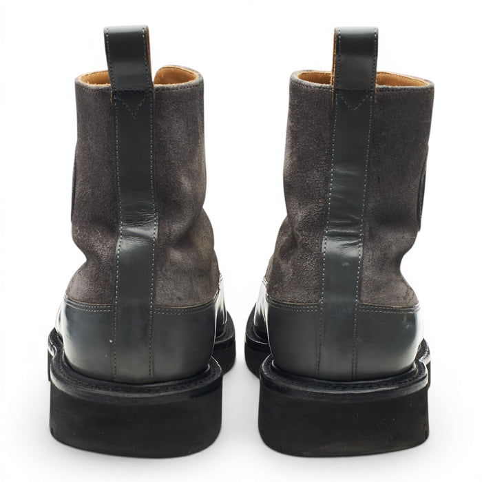 'Anton' Grey Suede Leather Boots UK 10 G