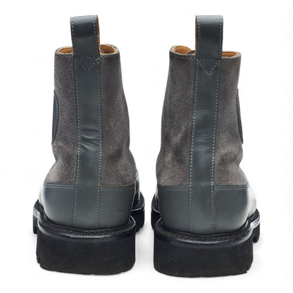 'Anton' Grey Suede Leather Boots UK 6.5 G