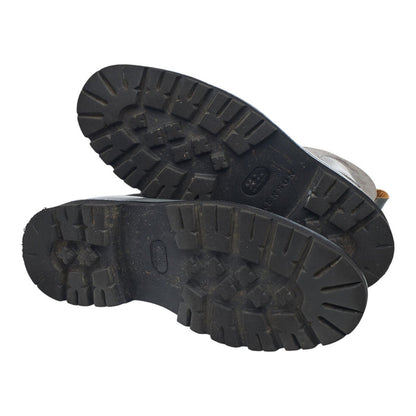 'Anton' Grey Suede Leather Boots UK 6.5 G