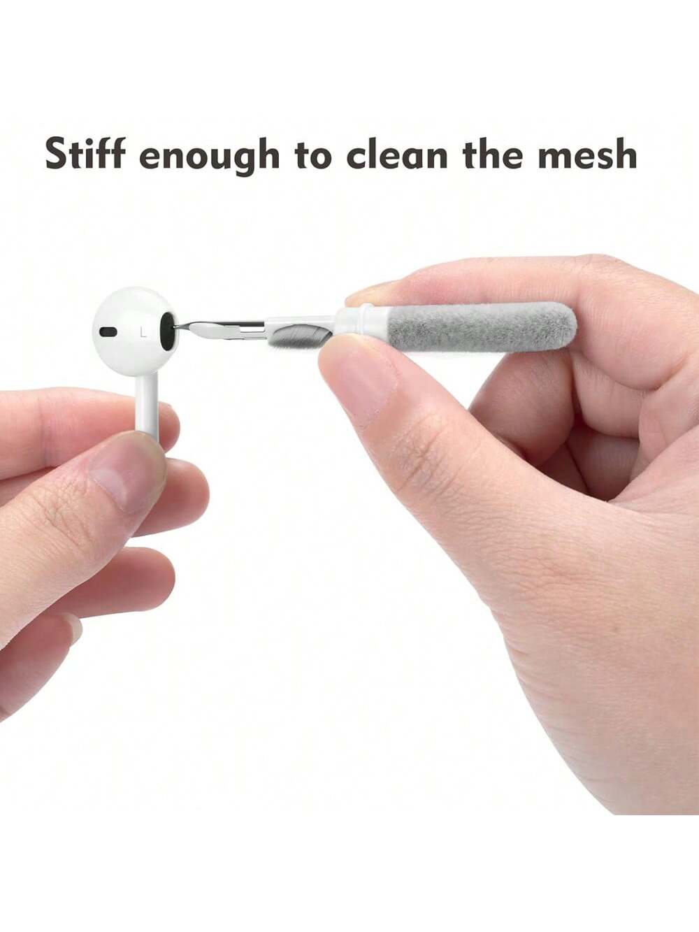 Apple [1 Cleaner Pen And 3-Pairs Ear Tips] Replacement Ear Tips With Noise Reduction Hole Compatible With Airpods Pro And AirPods Pro 2nd Generation, 3-In-1 Cleaner Kit Compatible With Airpods 1 2 3 P