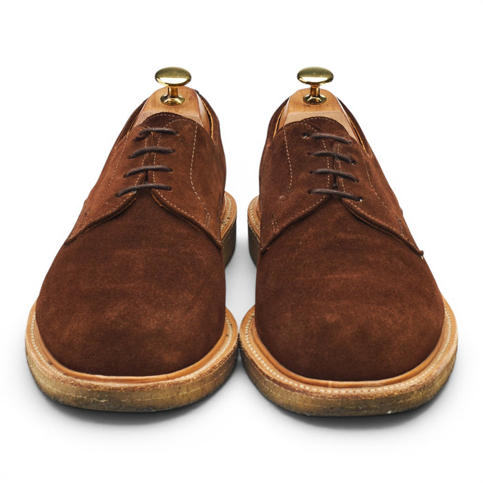 'Archie' Brown Suede Derby UK 8