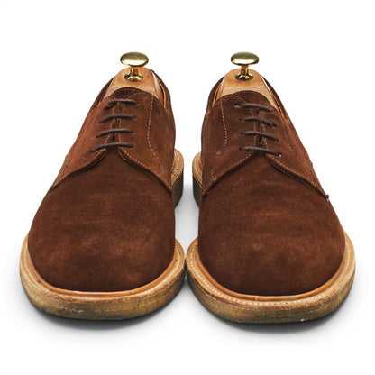 'Archie' Brown Suede Derby UK 8